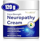 Extra Strength Neuropathy Relief Cream - Relief for Feet Hands Legs Toes Back - Extra Strength Neuropathy Cream for Discomfort- Rosemary, Vitamin E, Ginger, Aloe Vera and Shea Butter - 4.23 oz (1)