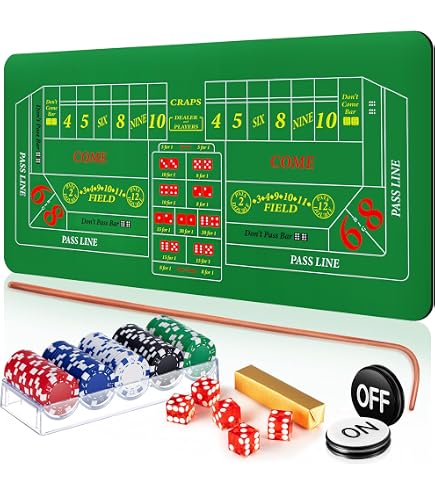Craps Table Pyramid Rubber Backing
