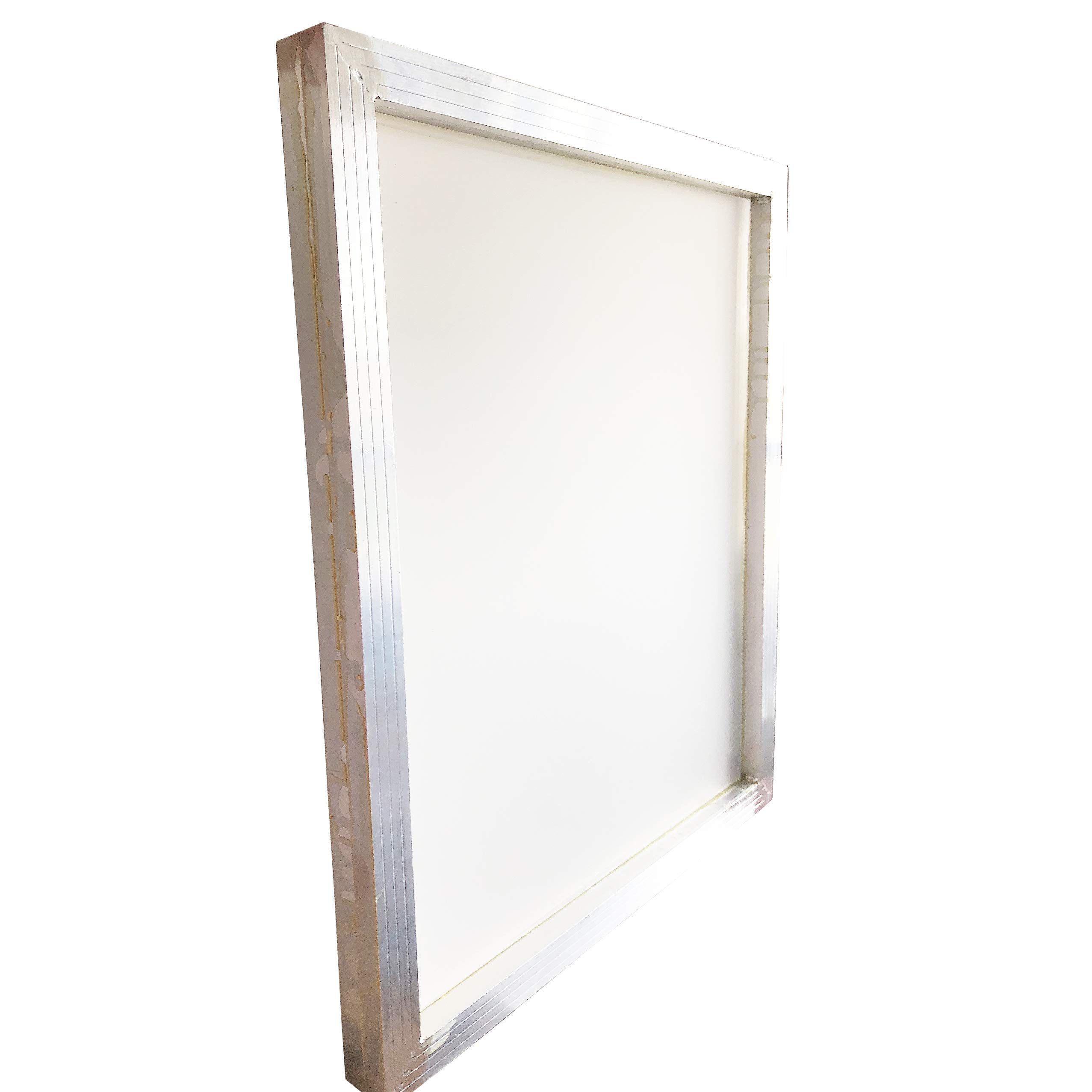 Aluminum Silk Screen Printing Screens 20 x 24 Inch Frame-110 White Mesh (2 PCS)