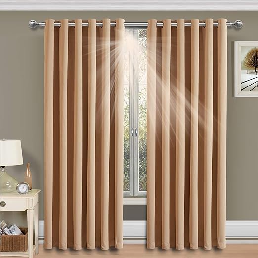 Imperial Rooms Window Blinds Blackout Eyelet Curtains Pair Thermal