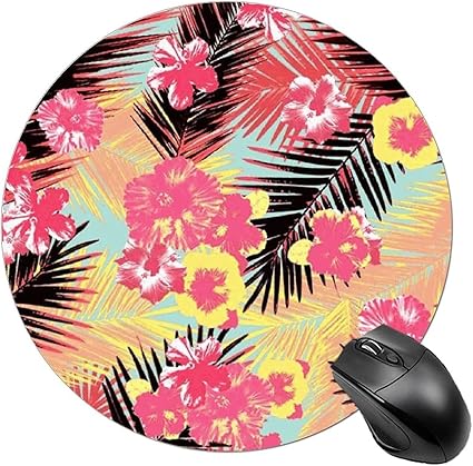 Amazon 花柄 和風 シンプル 丸型 マウスパッド かわいい ゴム製裏面 ゲーミングマウスパッド Pc ノートパソコン オフィス用 円形 デスクマット 防水 滑り止め 耐久性が良い N 171 マウスパッド 通販