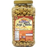Rani Soya Chunks Nuggets (High Protien) Vadi, 31oz (1.9lbs) 900g ~ All Natural, Salt-Free | Vegan | No Colors | Gluten Friendly | NON-GMO | Kosher | Indian Origin | Meat Alternate Substitute