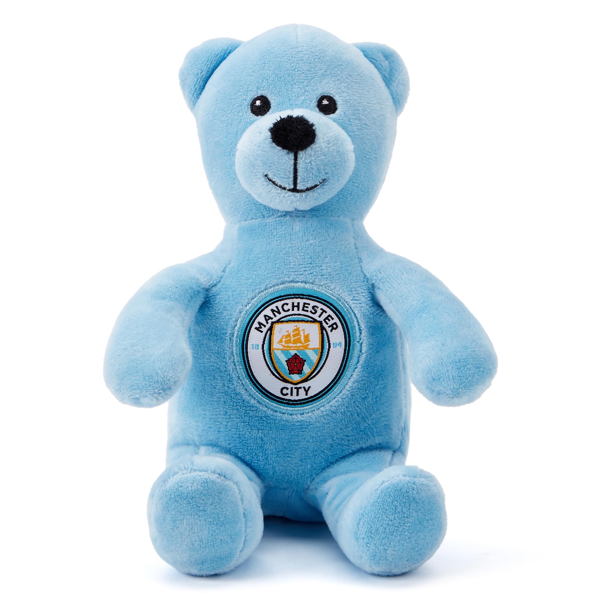 Man City FC Teddy Bear - 15 cm Officially Licensed Plush, Perfect Collectible Soft Toy for Manchester 'Citeh' Fans of All Ages