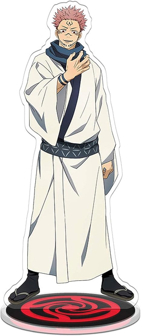 Amazon 呪術廻戦 アクリルスタンド 展示用 両面宿儺 りょうめんすくな アクスタ デコレーション 置物 装飾品 アニメ キャラクター 萌えグッズ 小道具 おしゃれ 軽量 プレゼント ギフト Large cm アニメ 萌えグッズ 通販