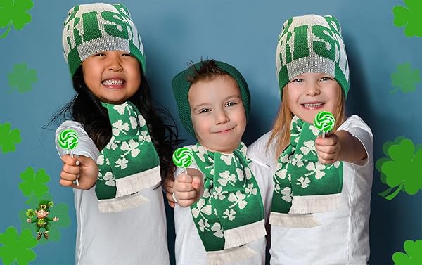 FRUIDLES ST. PATRICK’S DAY SWIRL LOLLIPOPS, PARTY FAVOR BOX, INDIVIDUALLY WRAPPED (24-PACK)