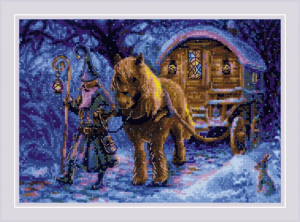 Riolis Cross Stitch Set, Multicoloured, 30 x 21 cm
