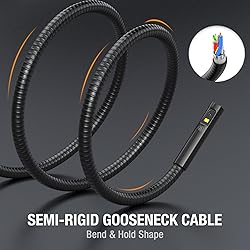 Triple Lens Borescope Inspection Camera, Teslong