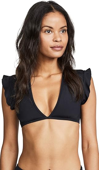 Beth Richards para mujer Sophia Bikini parte superior, Negro, S: Amazon