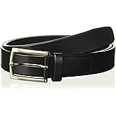 Perry Ellis Men's Tubular Leather Dress Belt