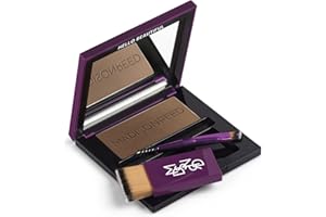 Madison Reed Root Touch Up + Brow Filler, Sabbia Light Brown, Instant Gray Coverage, Fills in Brows & Thinning Hairlines, Temporary Concealing Powder, 0.13 oz (60 uses)