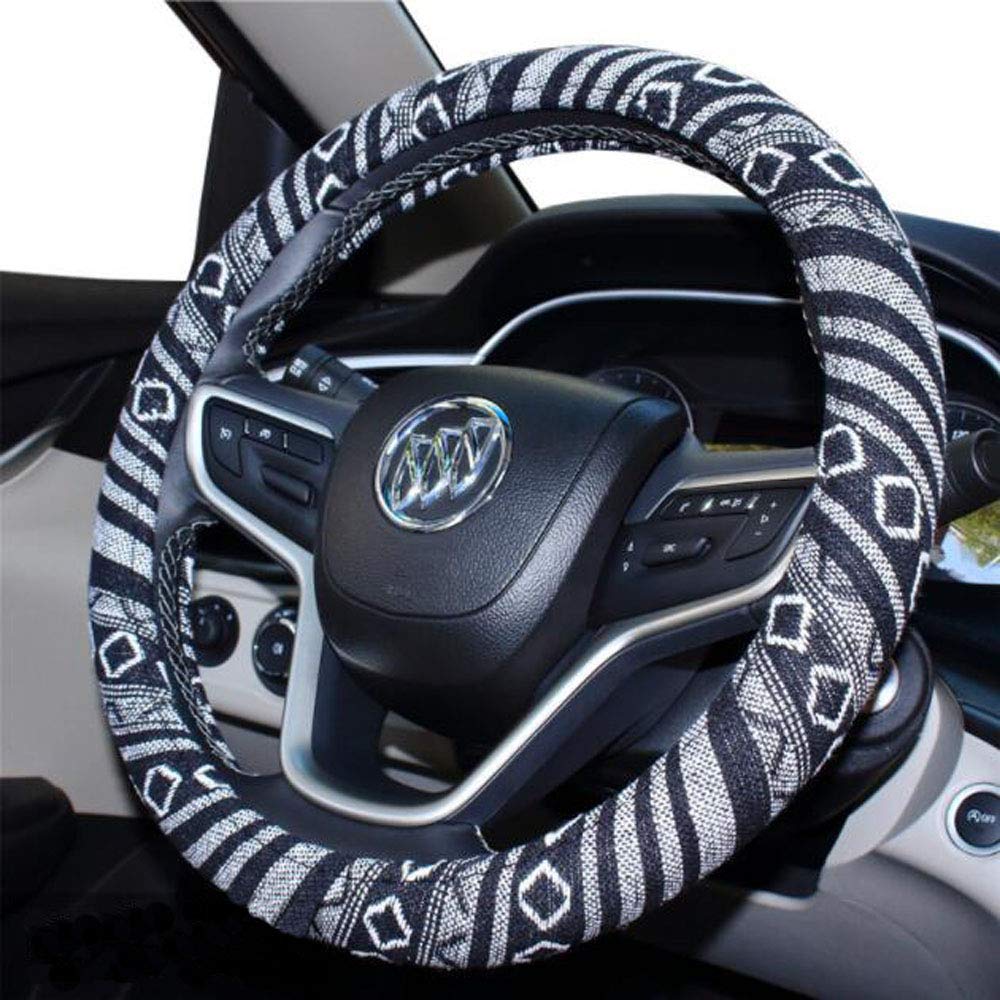 Carmen Linen Car Steering Wheel Cover Boho Ethnic Style ...