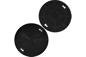 MTZUL W10272068 Range Hood Charcoal Filter (2 Pack) 7.625 in Compatible with Whirlpool Kitchenaid Samsung Stove Hood, Kitchen Hood Filters Replace 1550120 81550120 AH2367296 EA2367296 PS2367296