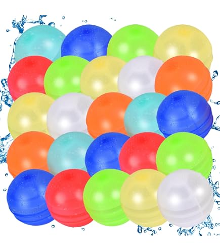 Globos De Agua Reutilizables KOKODI Con Imán - 18 Unidades De Silicona - Llenado Rápido En 1 Segundo - Juegos De Verano