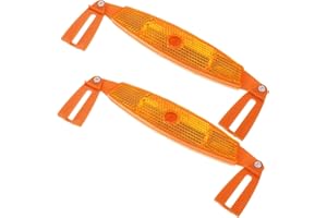 Kisangel Bicycle Wheel Reflectors Decor Bicycle Reflectors Spoke Reflectors Bicycle