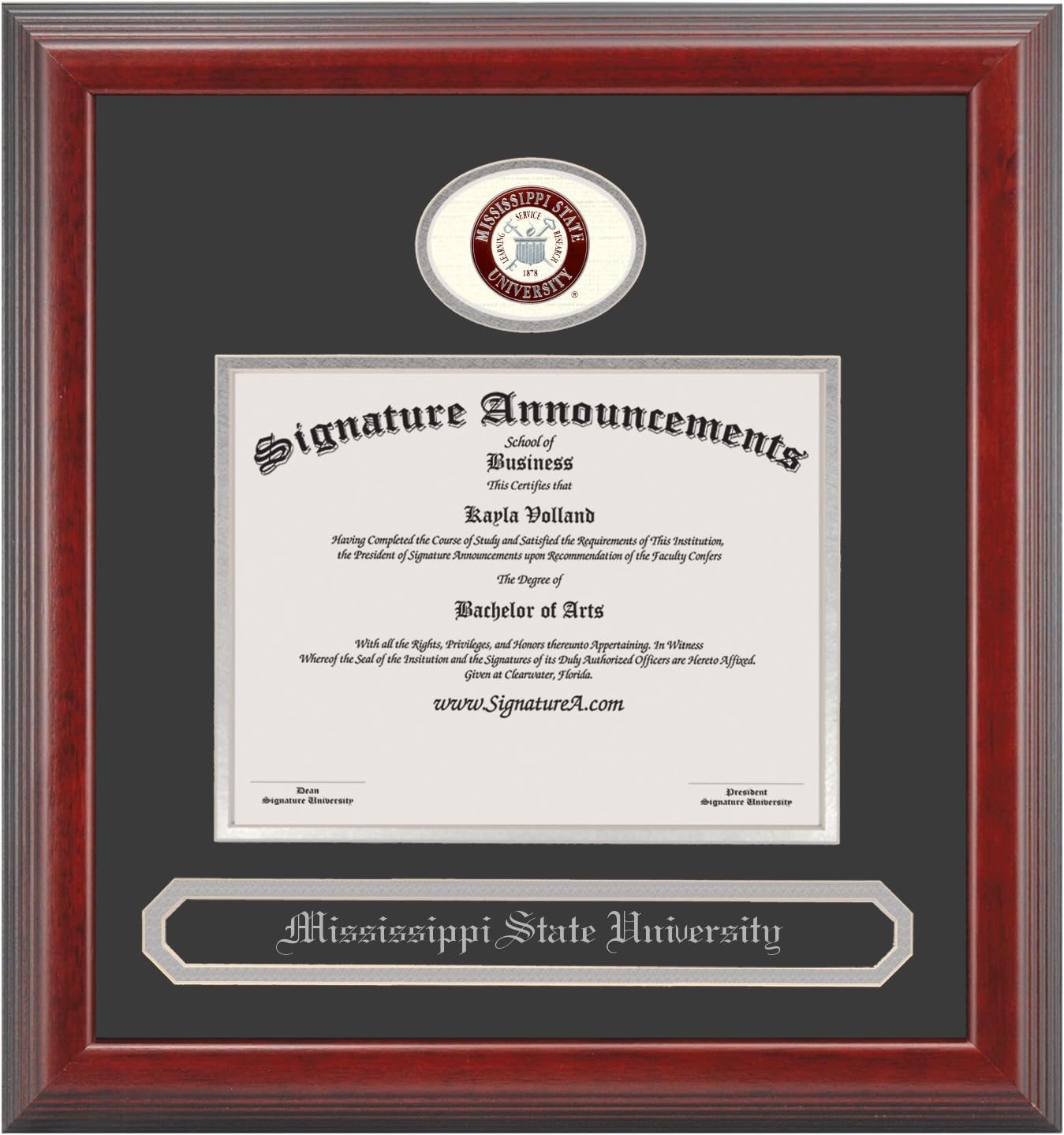 Signature Announcements Mississippi State University Undergraduate and