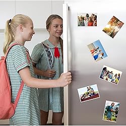 CHUNNIAO 10PCS White Magnetic Picture Frames For 4