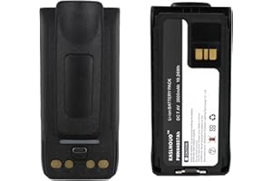 KASLNOUO USB-C R7 Battery Replacement Compatible with Motorola R7A Radio PMNN4810A PMNN4809A PMNN4808A with Type C Charging Port 7.2V 2600mAh