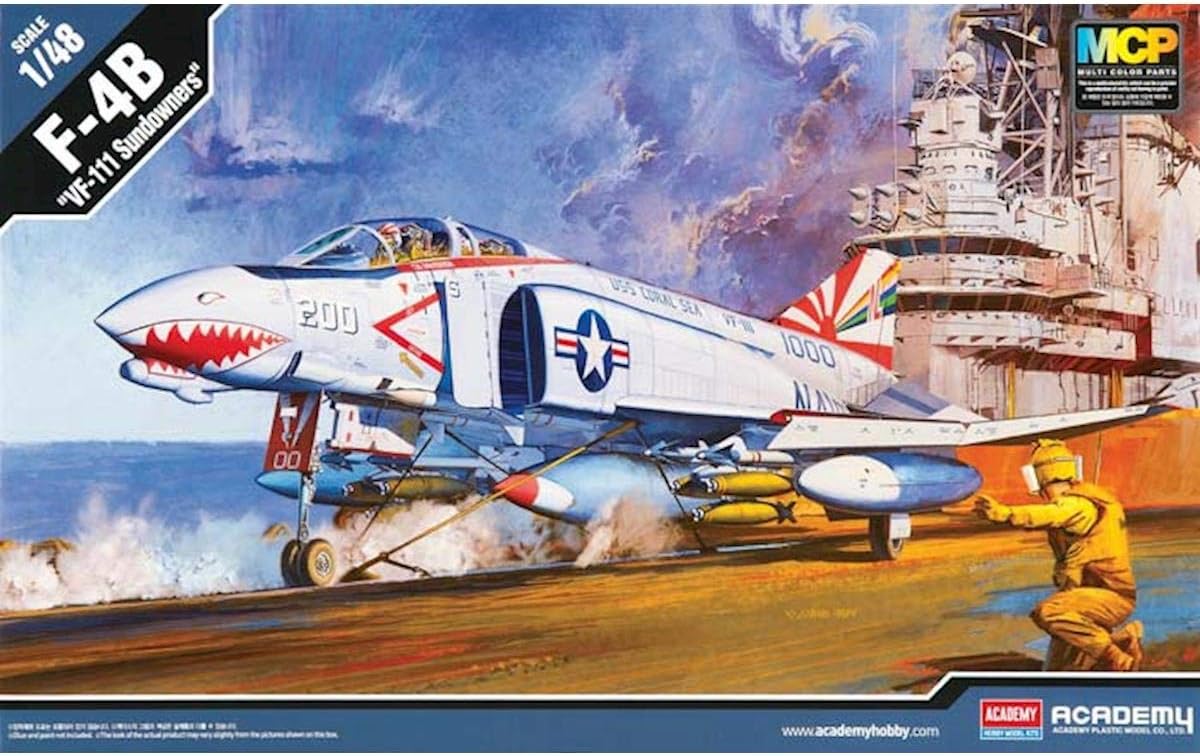 Academy 12232 F-4B VF-111 Sundowners 1/48 Scale Model Kit
