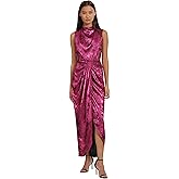 Donna Morgan Womens Holiday Foil Glitter Shimmer Metallic Dress Occasion Party Guest of