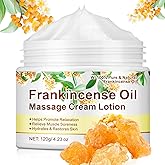 Frankincense Balm for Anti-Aging, Muscle Support – Deep Moisturizing Frankincense Cream for Sensitive Skin, Dry Skin – Skincare Moisturizer for Men & Women