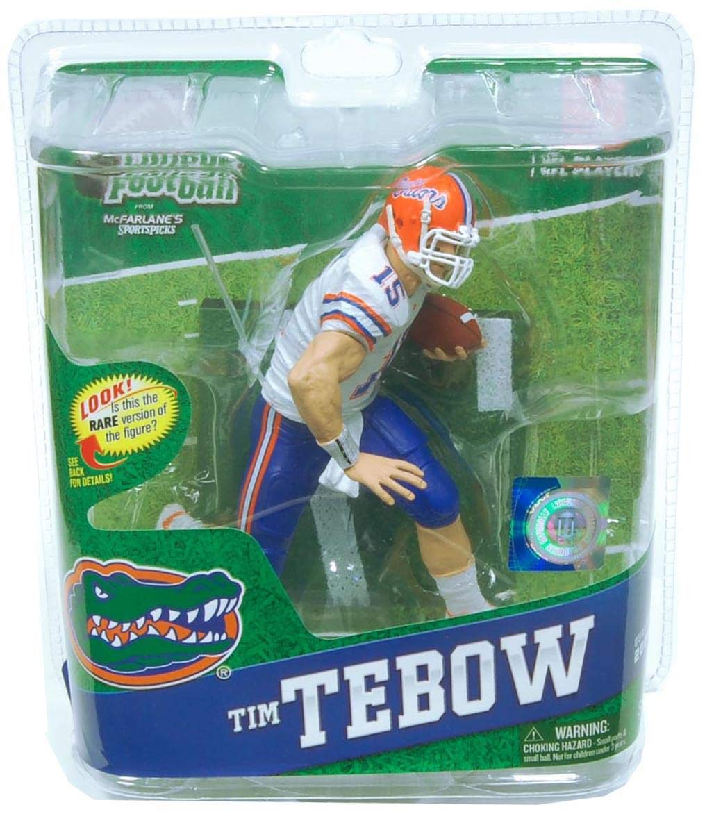 Mcfarlane College Football 4 Figure Tim Tebow Bronze Level Variant
