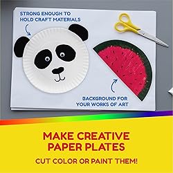 Hygloss Products Paper Plates - Uncoated White