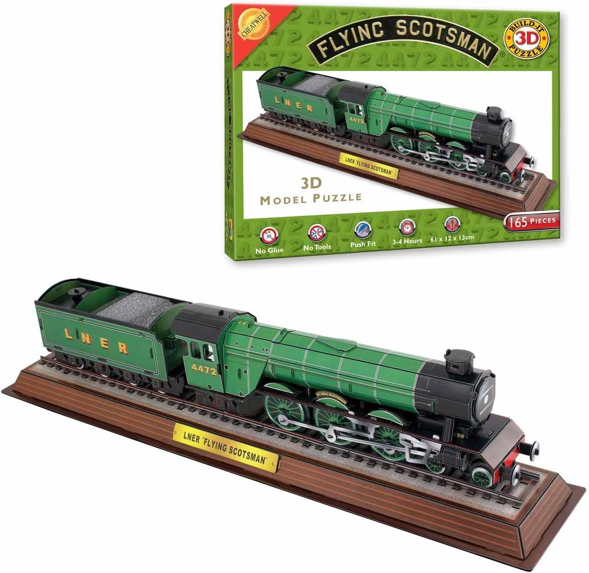 flying scotsman 3d puzzle
