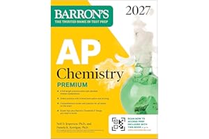 AP Chemistry Premium, 2027: Prep Book with 6 Practice Tests + Comprehensive Review + Online Practice