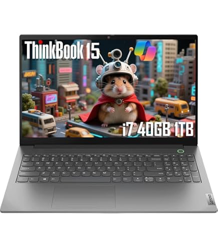 Amazon.com: Lenovo ThinkBook 15 Gen 4 Business Laptop with
