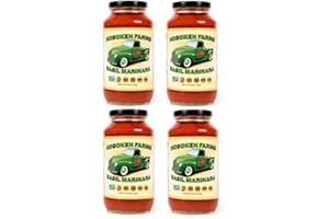 HOBOKEN FARMS Basil Marinara, 25 OZ