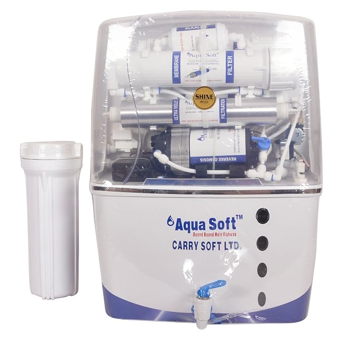 Aqua Soft 12 Liters RO+UV System Water Purifier (White) Amazon.in