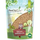 Food to Live Gluten Free Organic Oat Groats, 6 Pounds &ndash; 100% Whole Grain, Non-GMO Seeds, Raw, Non-Irradiated, Vegan, Bulk Berries. High in Protein, Dietary Fiber, Iron. Low Glycemic. Made in USA