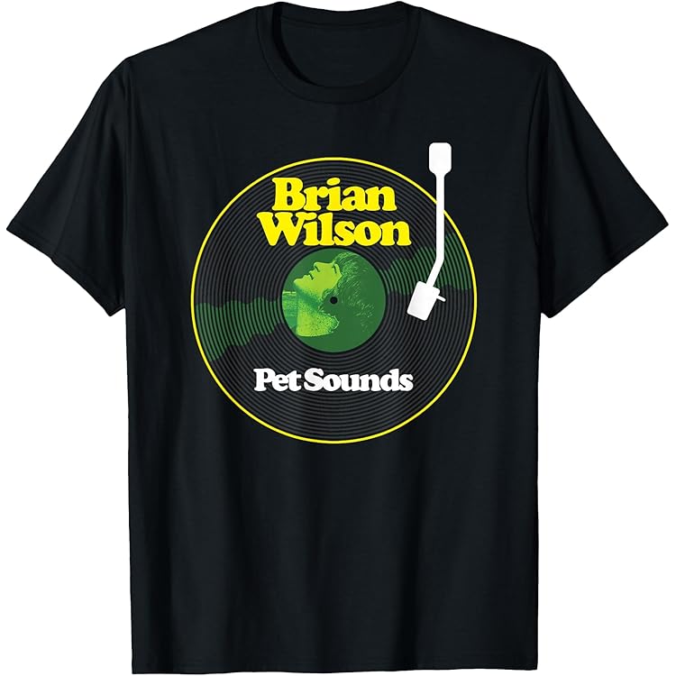 Amazon.com: Brian Wilson – Pet Sounds Record Premium Tri-blend T