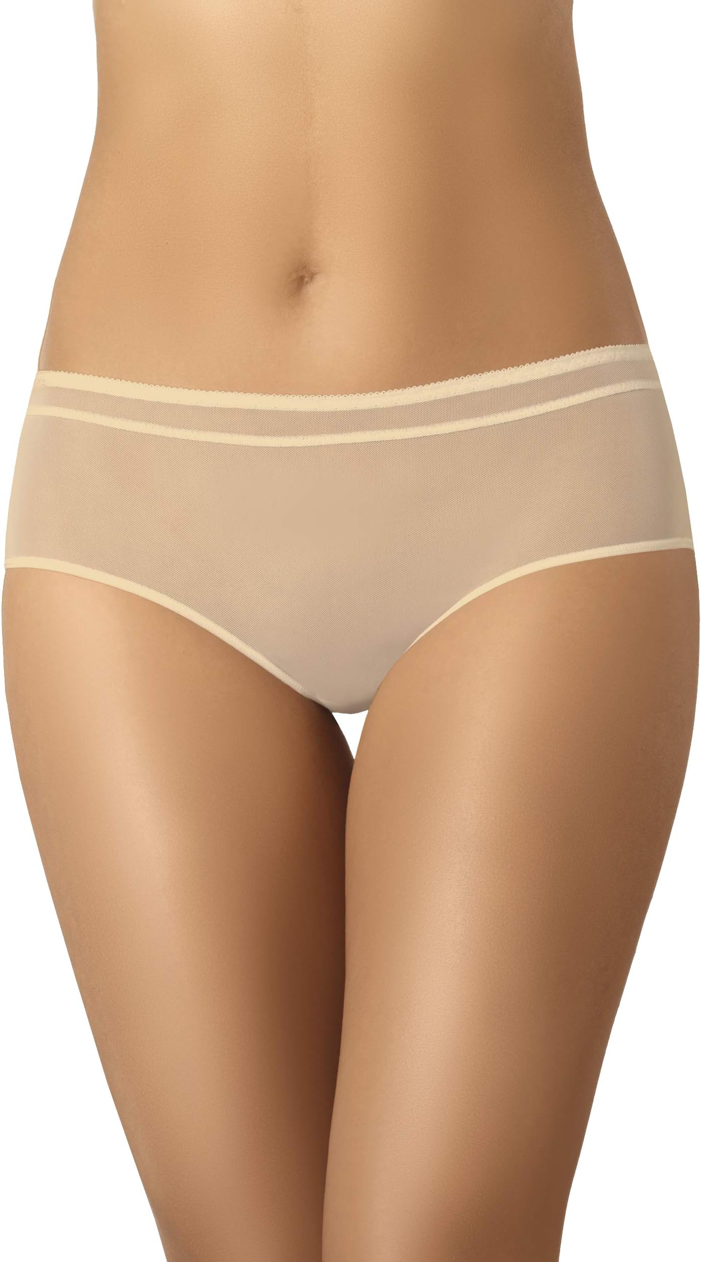 Teyli Women's Knickers Mesh Briefs Floral Lace Panties Nano