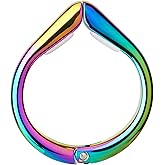 enGMOLPHY Bag Hook Hanger, Holds Up to 33LB, Purse Hook for Desk, Under Table Bar Handbag Hanger, Stylish Purse Holder Storage Hook-Colorful