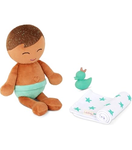 Set De Ropa Y Accesorios LullaBaby Para Muñecas – 13 Piezas De Vestidos, Pijamas Y Complementos De Baño