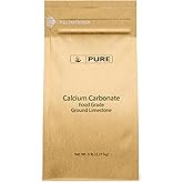 Pure Original Ingredients Calcium Carbonate (5 lb) Dietary Supplement, Food Preservative, Acid Neutralizer