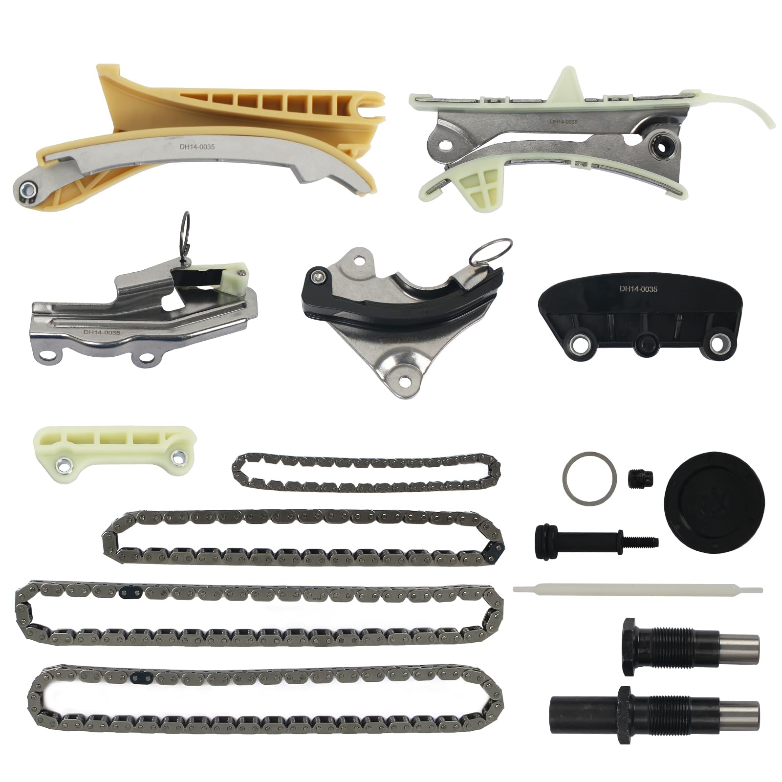 Photo 1 of Autoround Timing Chain Kit [4.0L V6 SOHC] Fit for 1997-2010 Ford Explorer, 2001-2010 Ranger, 2005-2010 Mustang, 1998-2010 Mercury Mountaineer, 2001-2010 Mazda B4000, 2005-2007 Land Rover LR3