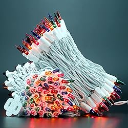YULETIME 200 Multicolor Christmas Lights, Pack of 2