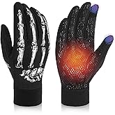 RIGWARL Early Spring and Late Fall Winter Gloves for Men Women Waterproof, Cycling Gloves Winter with Touchscreen Fingers, Skiing Glove for Running Hiking Dog Walking Skiing Hunting Motorcycle Snow