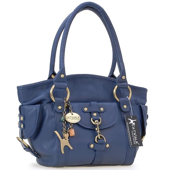 title=Borsa in pelle a spalla di Catwalk Collection "Karlie"