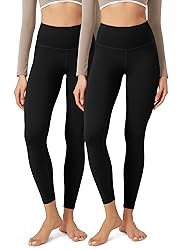 ODODOS ODLEX 2-Pack High Waist 7/8 Length Workout