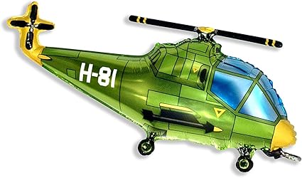 helicopter balloon toy