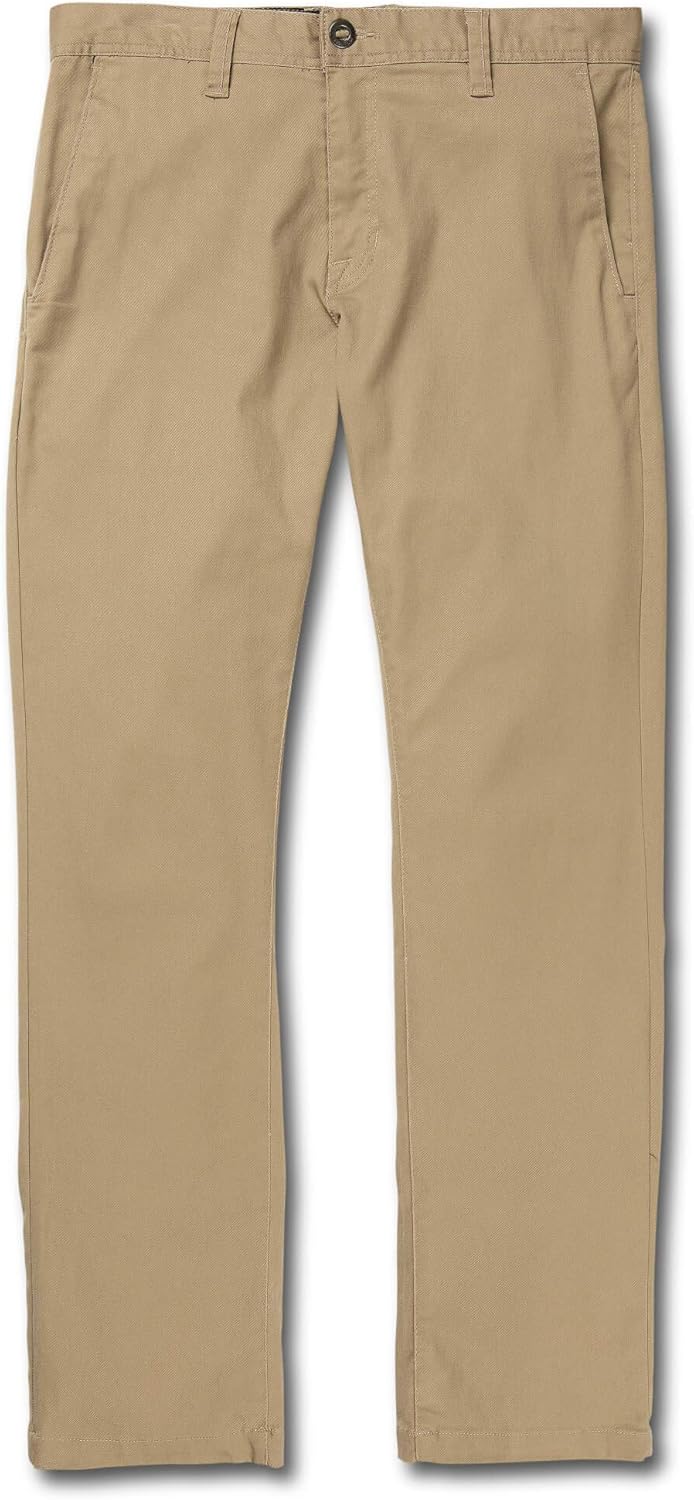 Volcom Men's Frickin Modern Fit Stretch Chino Pant: Clothing