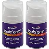 Fisiocrem Liquid Gold - Concentrated Massage serum for Tense and Stiff Areas, Double Strength = Double fisiocrem Actives - 50 ml (Pack 2 Units)