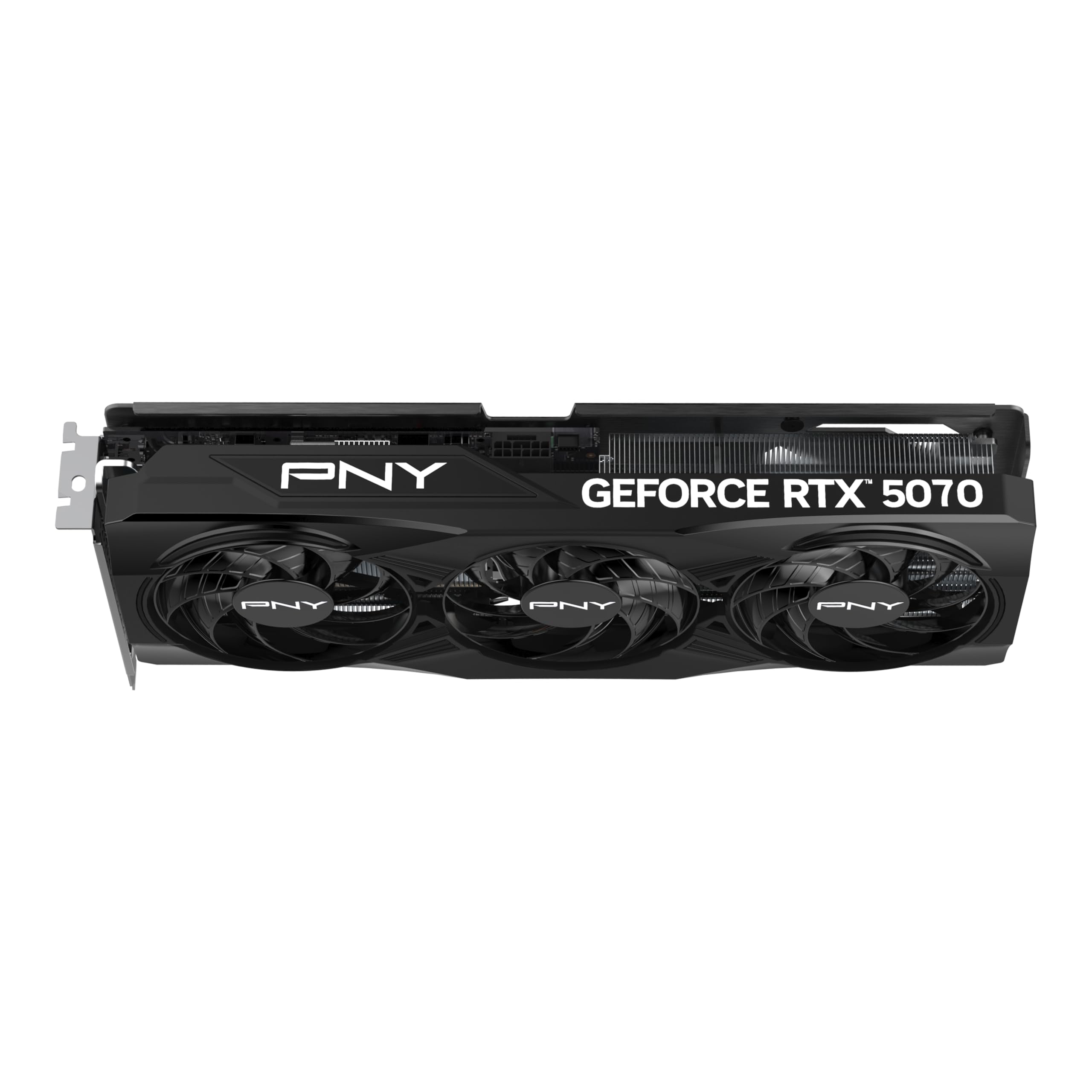 PNY NVIDIA GeForce RTX™ 5070 12GB Overclocked Triple Fan Graphics Card (DLSS 4, PCIe® 5.0, HDMI®/DP 2.1, 2.4-Slot)