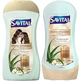 Savital Shampoo (510ml) and Conditioner (490ml) Set with Amino Acid Serum and Aloe &ndash; Daily Hair Care Duo for Soft, Smooth, and Shiny Hair