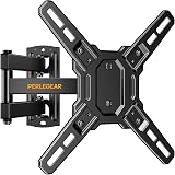 Perlegear Full Motion TV Wall Mount Bracket for Most 13-43 Inch LED LCD Flat Curved Screen TVs & Monitors, Swivel Tilt Extension with Articulating Arms, Max VESA 200x200mm up to 44lbs
