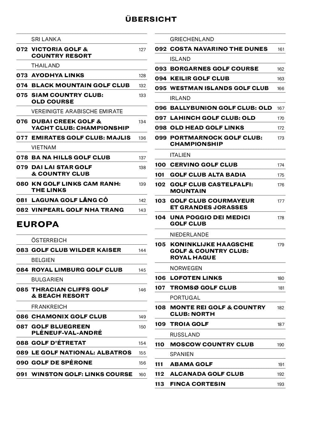 150 Golfplätze, die man gespielt haben muss - Golf Geschenkbuch: Unverzichtbarer Reiseführer und Geschenkband für alle Golfsport-Enthusiasten