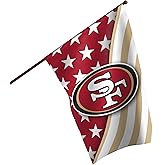 NFL Double Sided Team Logo Vertical Flag (40" x 28")